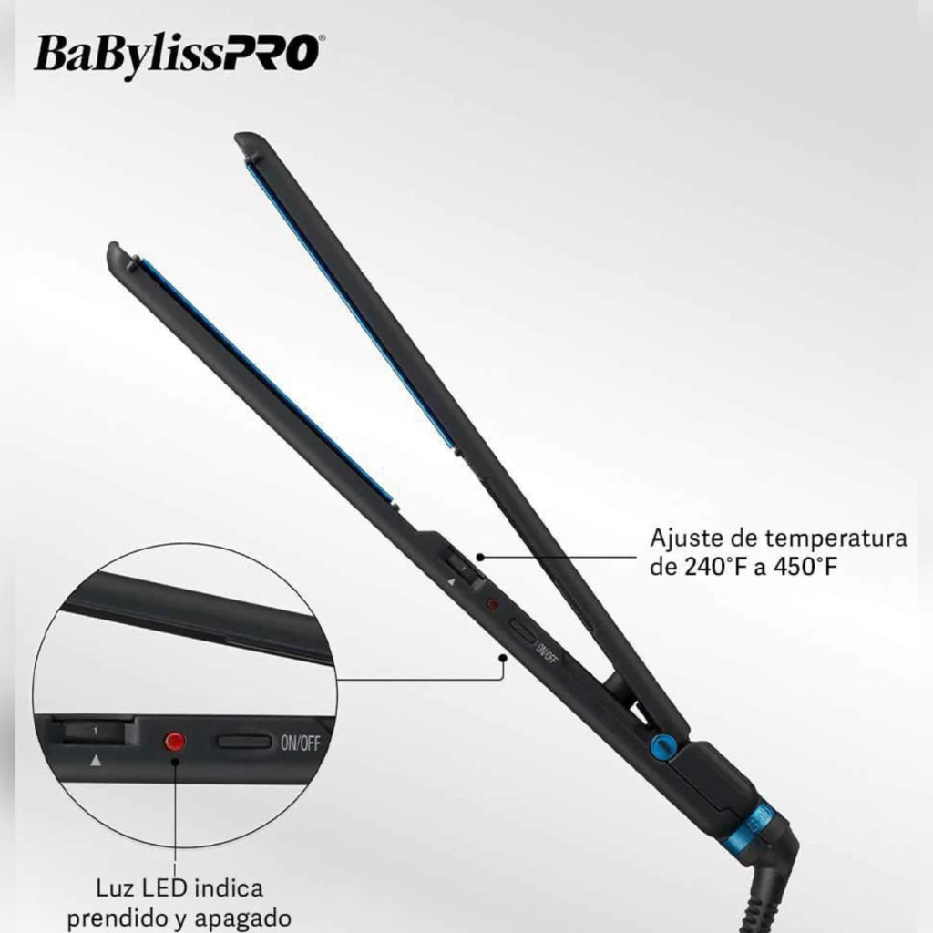 Plancha Ultra Delgada Nano Titanium | BabyLiss Pro - Sin Caja