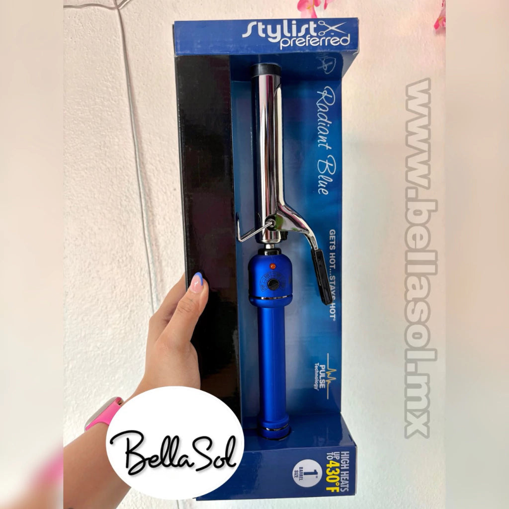 Tenaza 1" Radiant Blue | Hot Tools Titanium - Con Caja