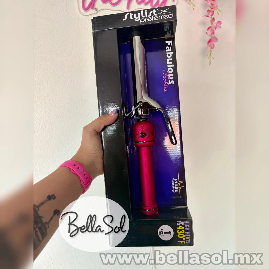 Tenaza 1" Fabulous Fuchsia | Hot Tools Titanium - Con Caja