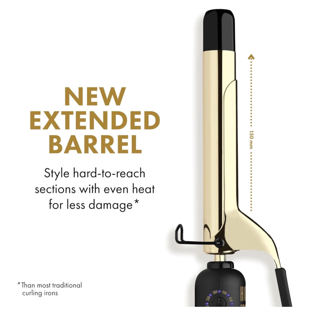 Tenaza Extra Long Gold 24k | Hot Tools Professional - Sin Caja