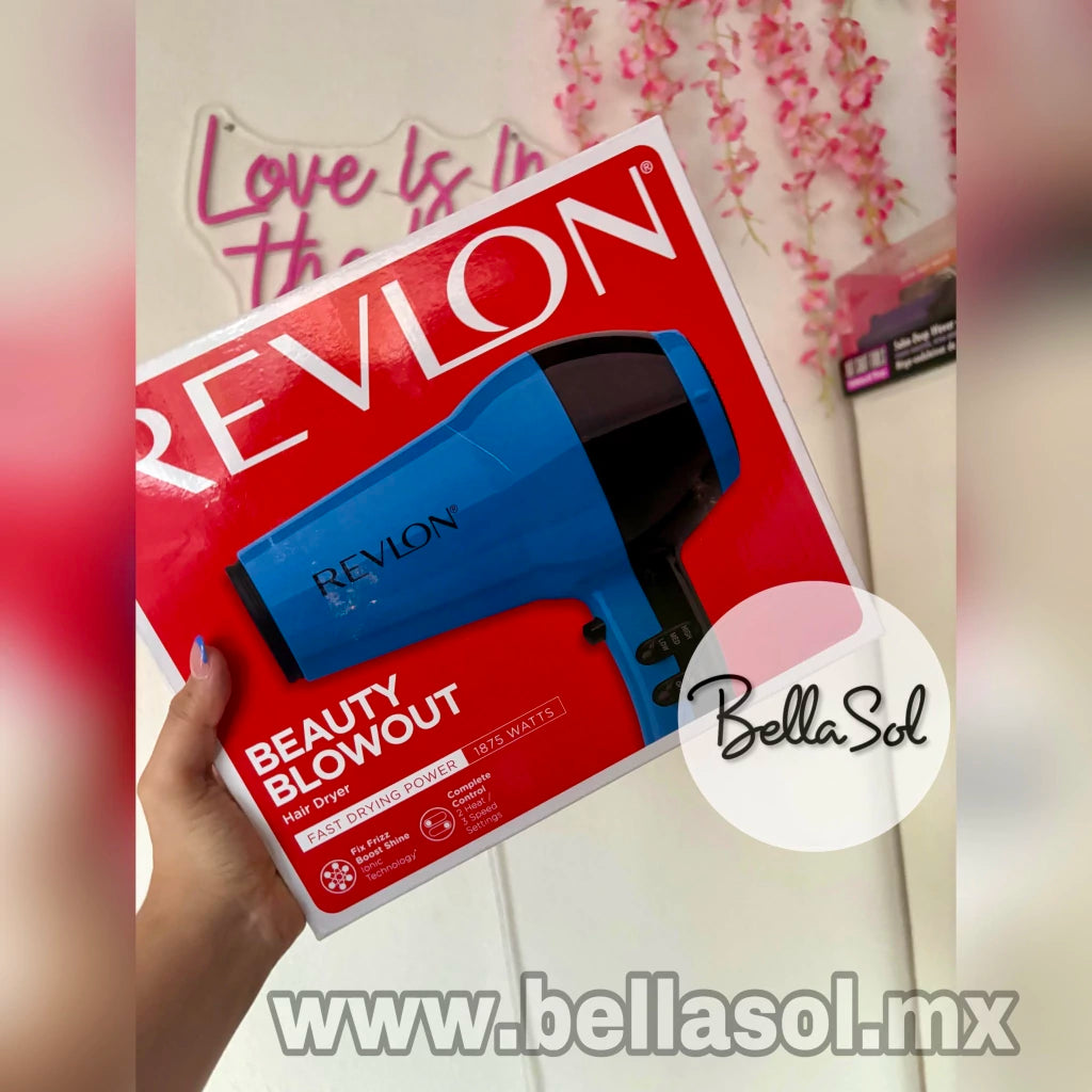 Secadora Azul Beauty Blowout | Revlon - Con Caja