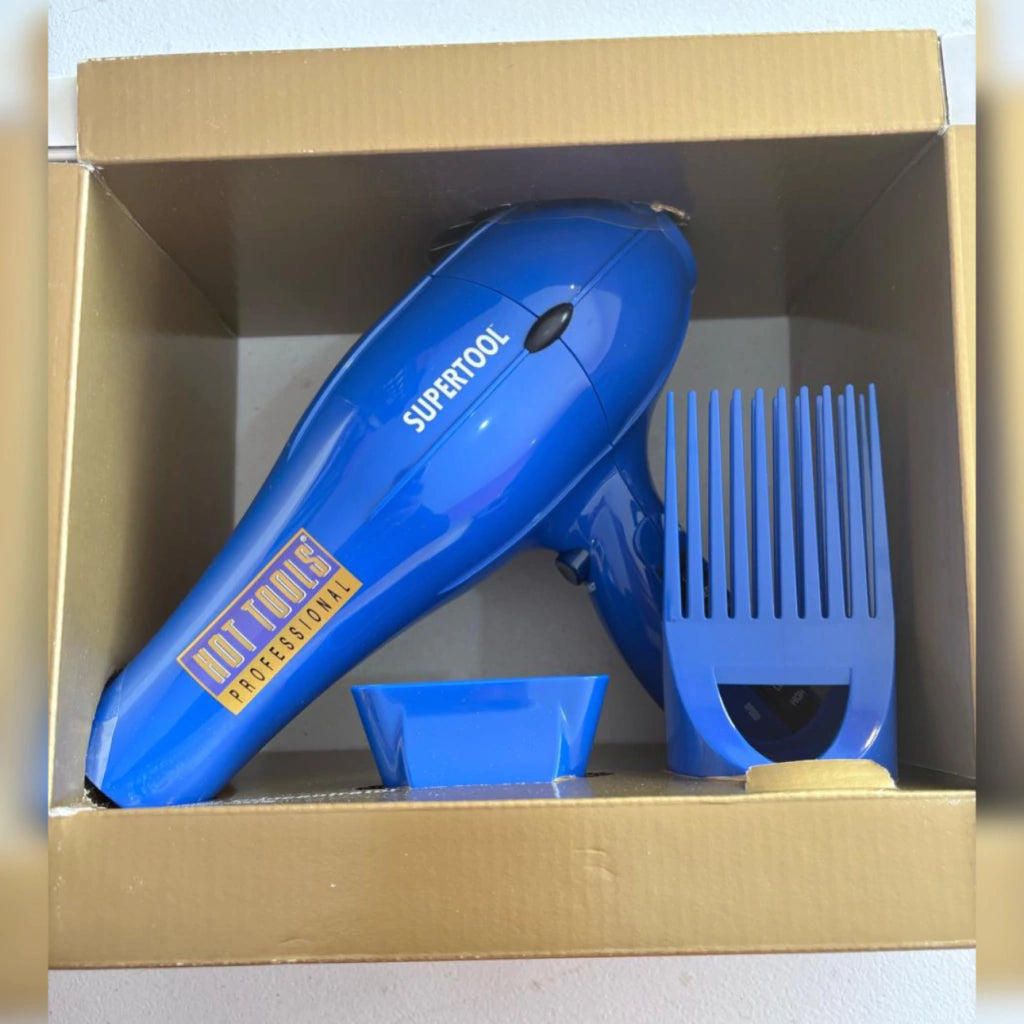 Secadora Azul Vintage | Hot Tools Professional - Con Caja