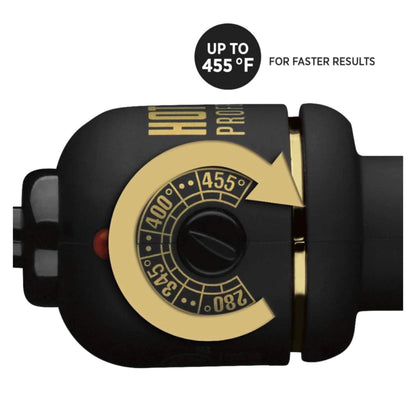 Ferro Rizador 3/4" Black Gold | Hot Tools Profesional - Con Caja