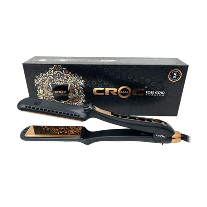 Plancha 1” Rose Gold Titanium | CROC - Con Caja