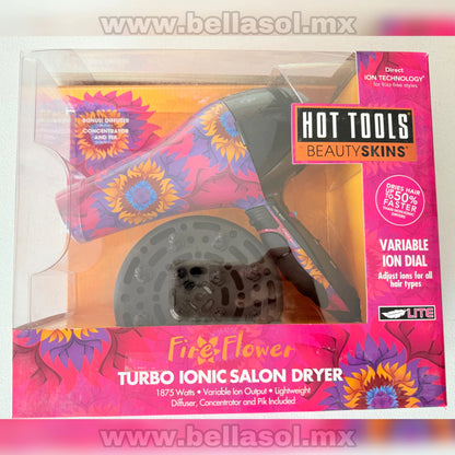 Secadora Fire Flower | Hot Tools Beauty Skins - Con Caja