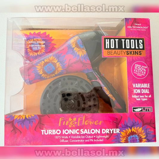 Secadora Fire Flower | Hot Tools Beauty Skins - Con Caja