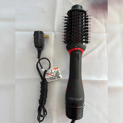 Cepillo Secador Negro Con Rojo | Revlon - Sin Caja