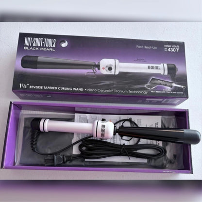 Ferro 1 1/4" Cónico Inverso | Hot Shot Tools - Con Caja