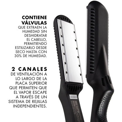 Plancha Wet to Dry Black | CROC - Con Caja