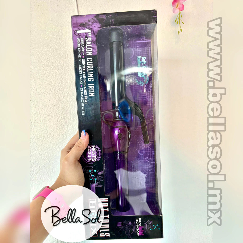 Tenaza 1" Morada | Hot Tools Helix - Con Caja