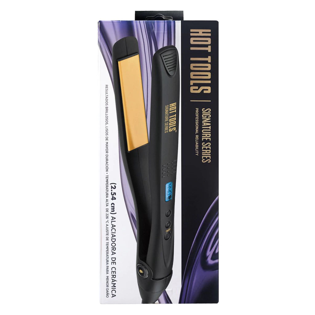 Plancha 1" Ceramica | Hot Tools Signature Series - Con Caja