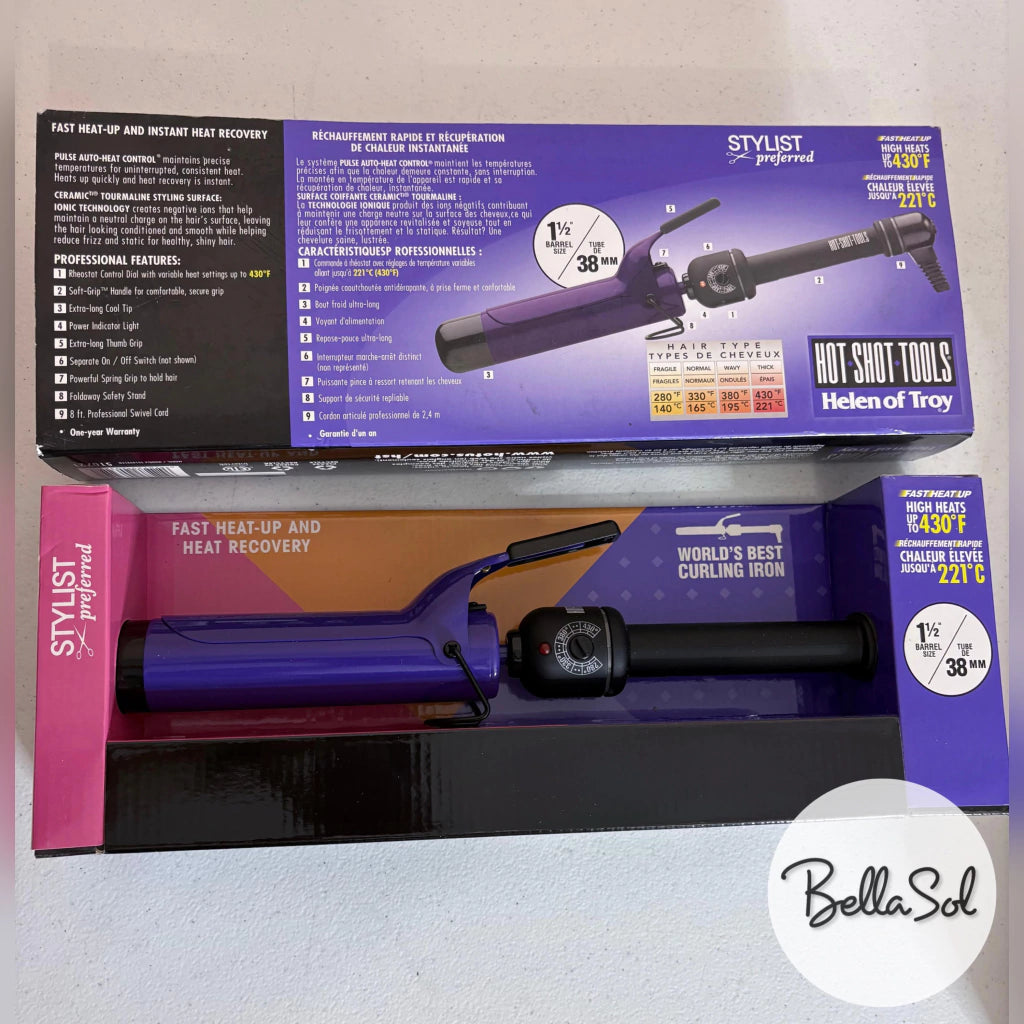 Tenaza 1 1/2" Morada | Hot Shot Tools - Con Caja