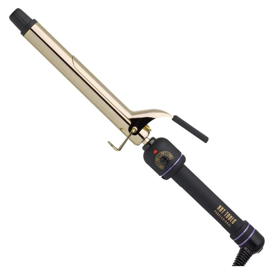 Tenaza Extra Long 24k Gold - Hot Tools Pro Artist - Con Caja