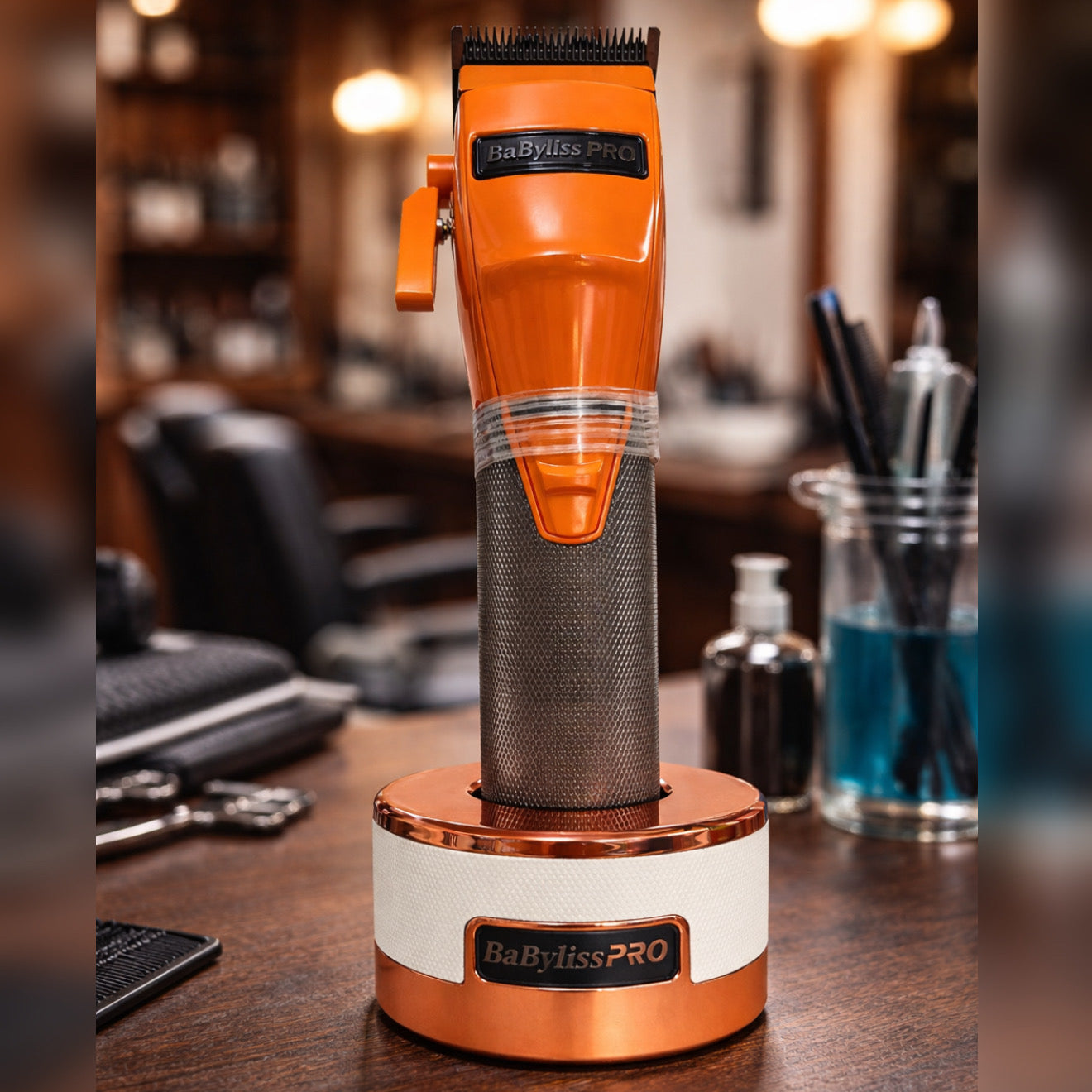 Clipper Inalámbrica FX Naranja | BaBylissPRO - Sin Caja