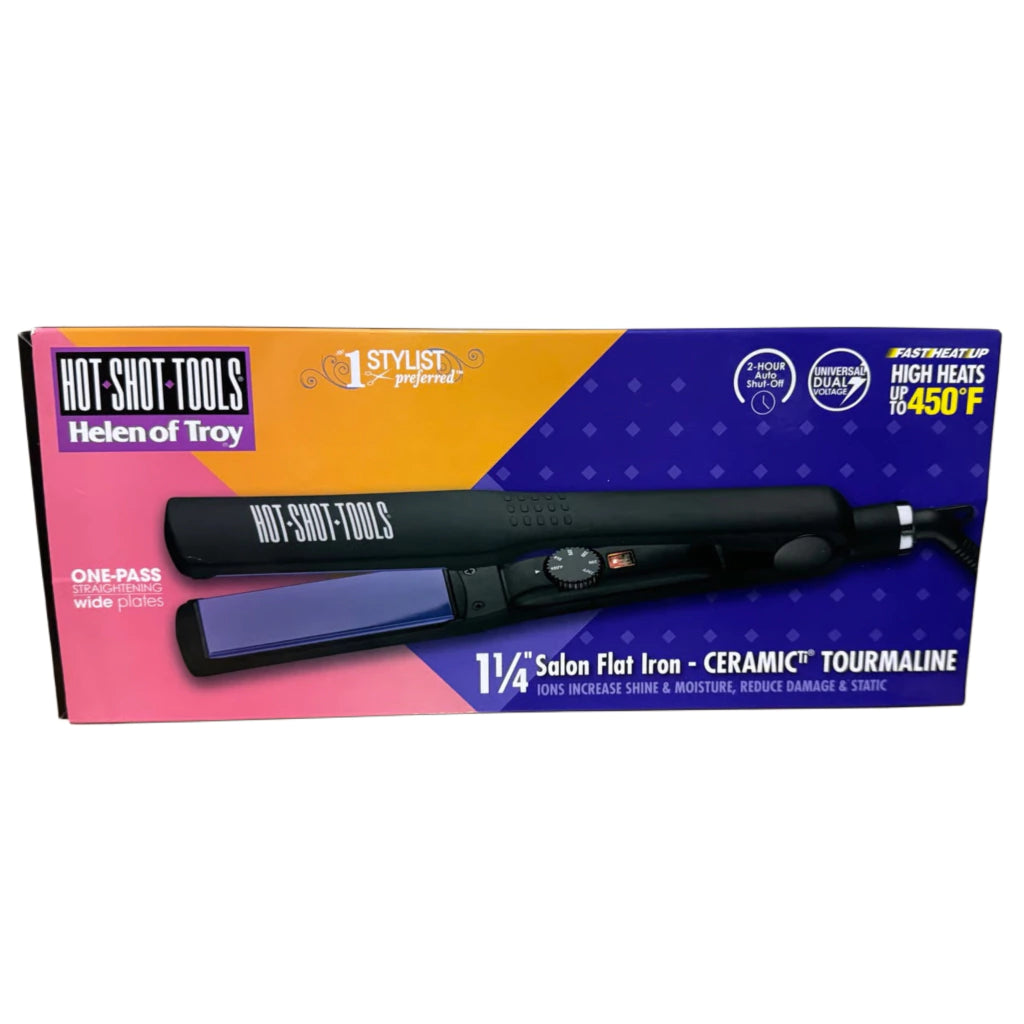 Plancha Ceramic Tourmaline | Hot Shot Tools - Con Caja