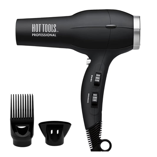 Secadora Turbo Ionic Negra | Hot Tools Professional | Con Caja