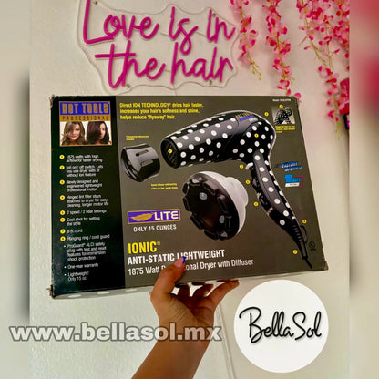 Secadora Edición Limitada Lunares | Hot Tools Profesional - Con Caja