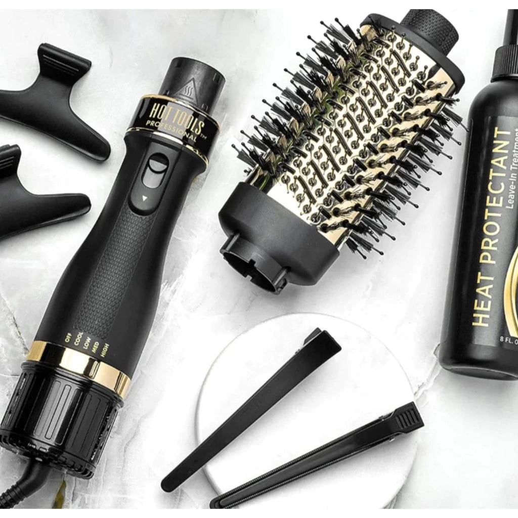 Cepillo Secador/Voluminizador 24k Gold | Hot Tools Pro Signature - Sin Caja
