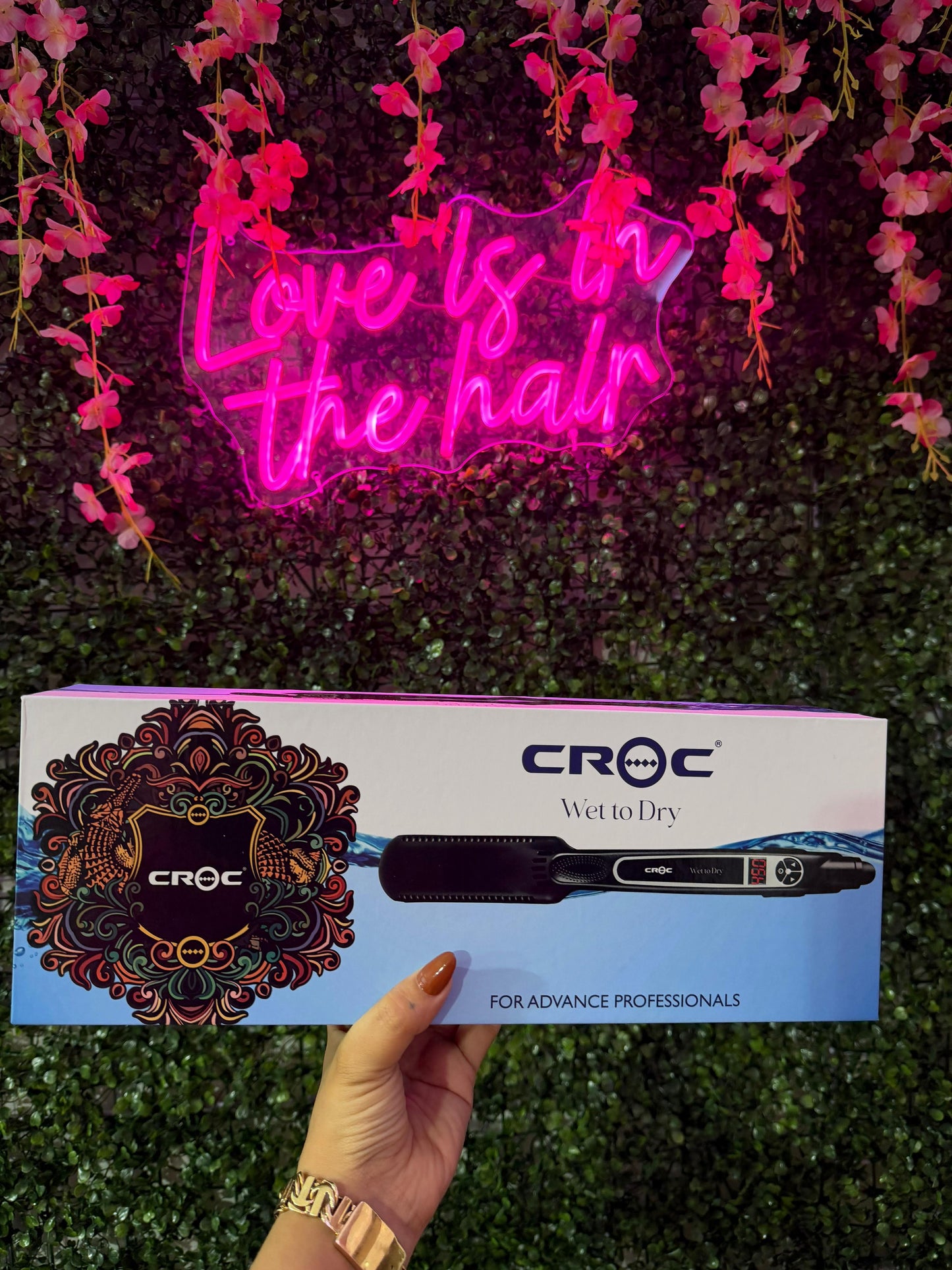 Plancha Wet to Dry Black | CROC - Con Caja