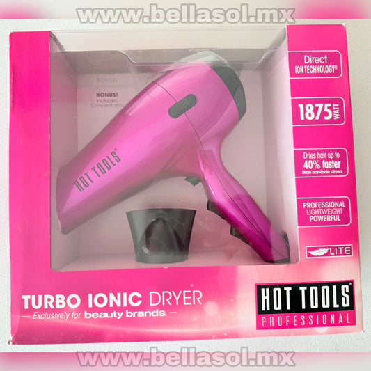Secadora Turbo Ionic | Hot Tools Profesional - Con Caja