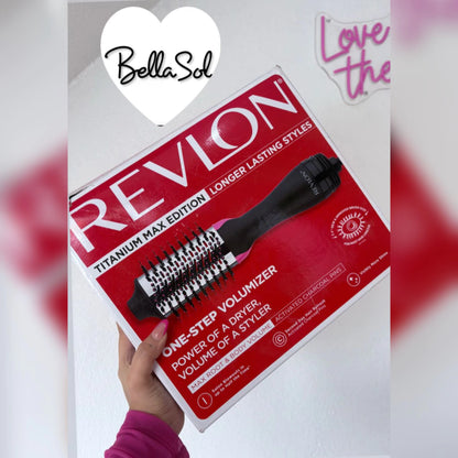 Cepillo Secador Titatium - Revlon - Con Caja