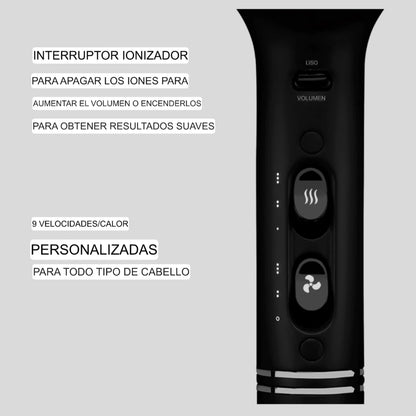 Secadora 2 mil Watts C/3 Accesorios | Hot Tools Pro - Con Caja