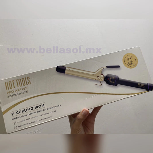 Tenaza 1" 24k Gold - Hot Tools Pro Artist - Elige