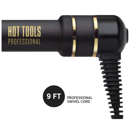 Ferro Rizador 3/4" Black Gold | Hot Tools Profesional - Con Caja