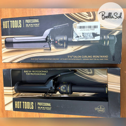 Tenaza Black Gold | Hot Tools Professional - Con Caja