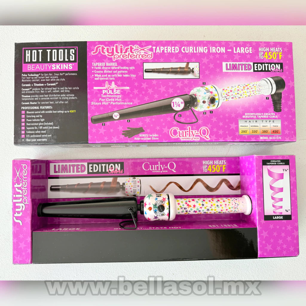 Ferro Rizador Cónico Stars | Hot Tools - Con Caja