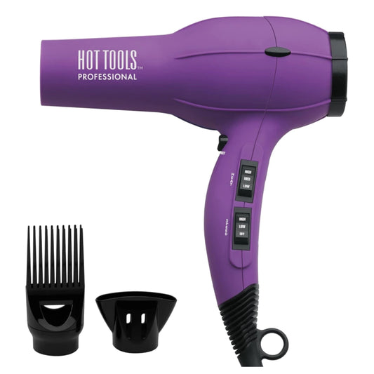 Secadora Turbo Ionic Morada | Hot Tools Professional | Con Caja