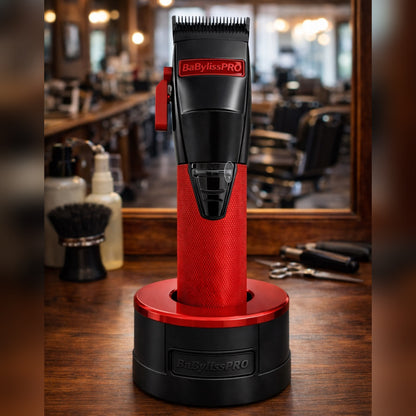 Clipper Inalámbrica FX Roja/Negro | BaBylissPRO - Sin Caja