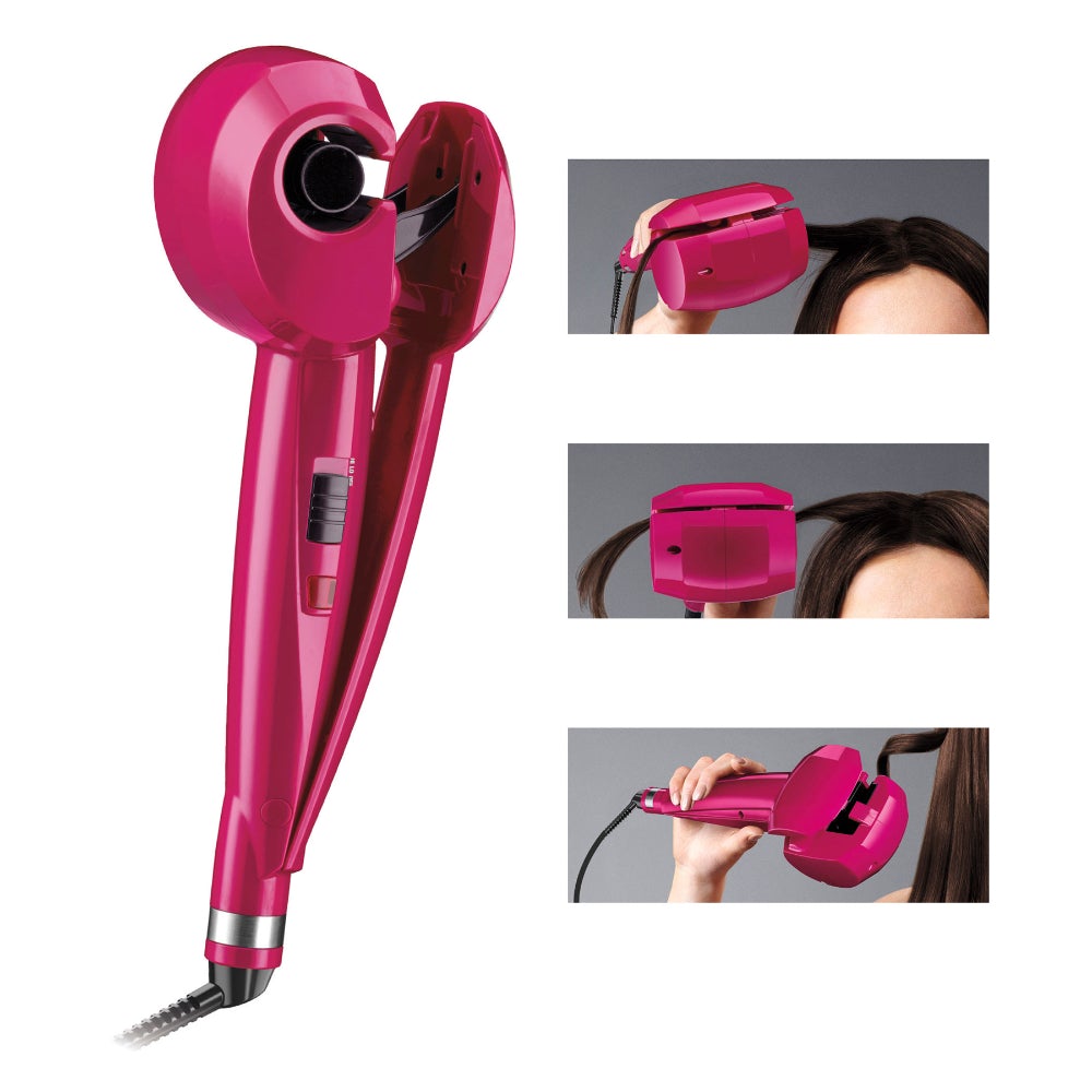 Curly Rizador Automático Fucsia | ConAir - Sin Caja