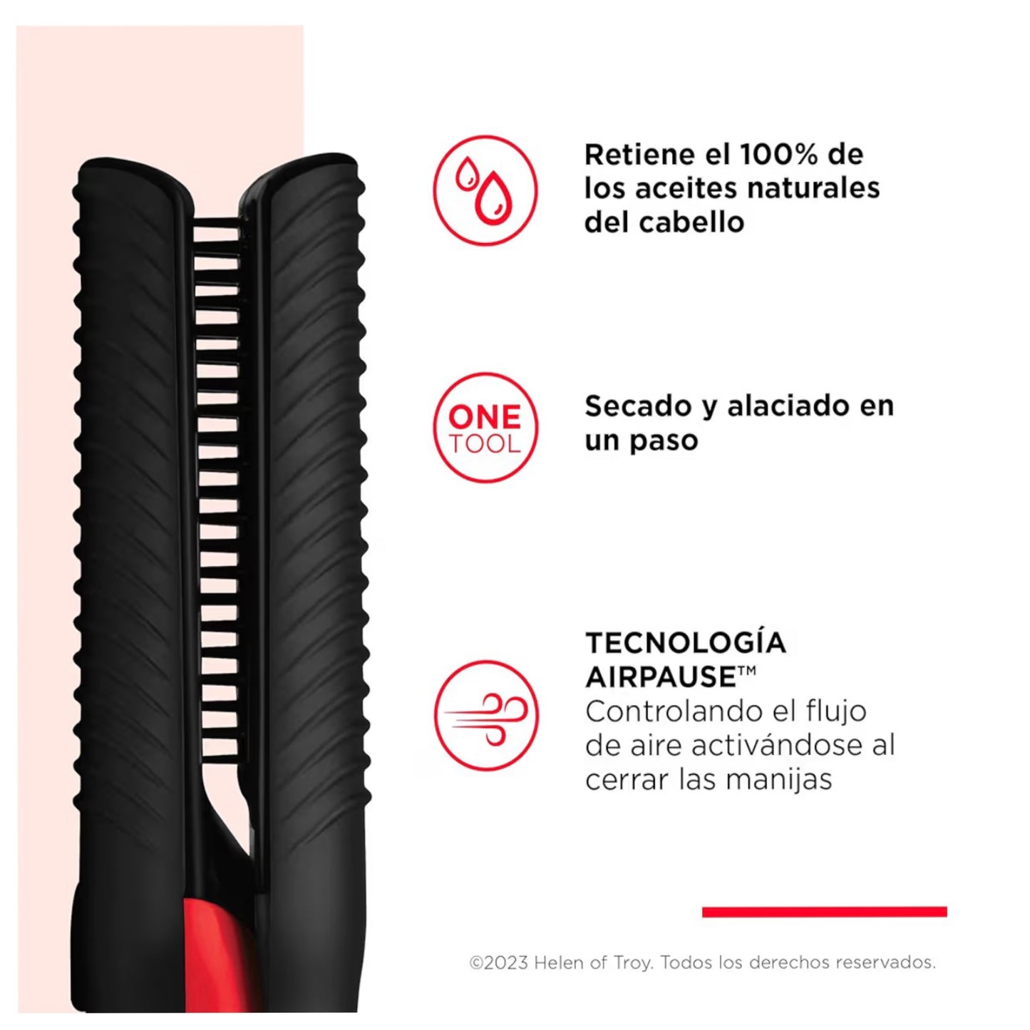 Cepillo Secador Y  Alaciador (2 en 1) | Revlon - Sin Caja