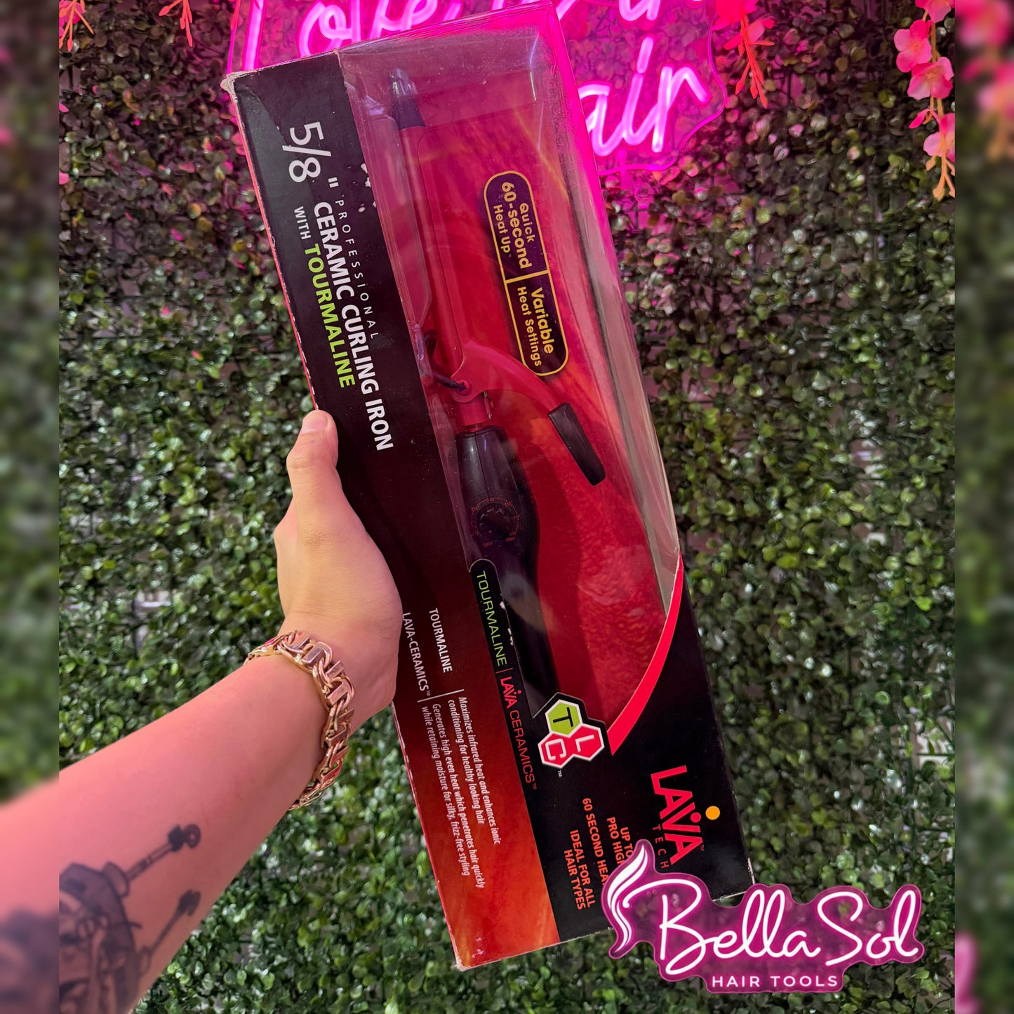 Tenaza Ceramic Tourmaline | Lava Tech - Con Caja