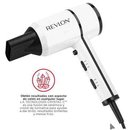 Secadora Compacta Crystal C 1875W | Revlon - Con Caja