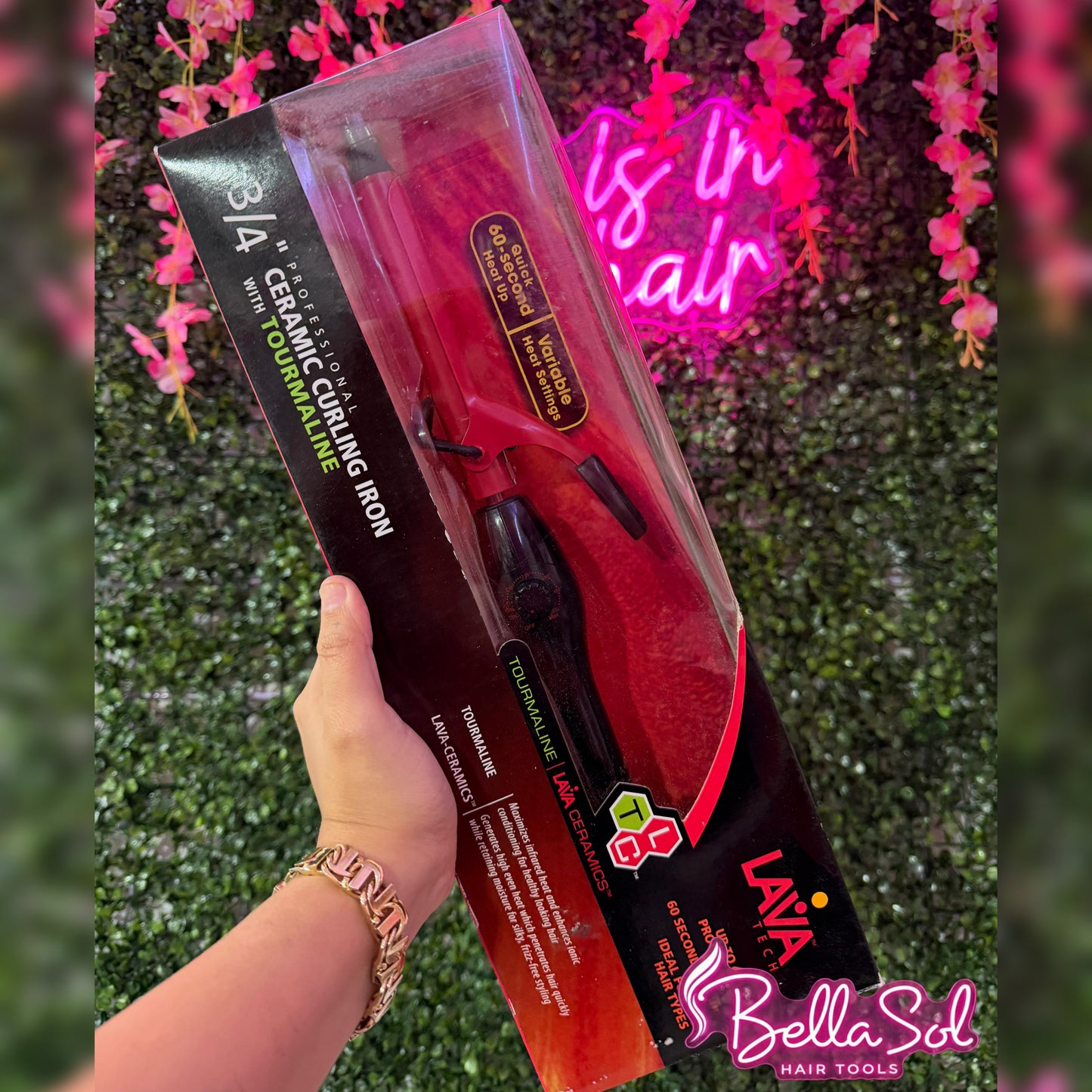 Tenaza Ceramic Tourmaline | Lava Tech - Con Caja