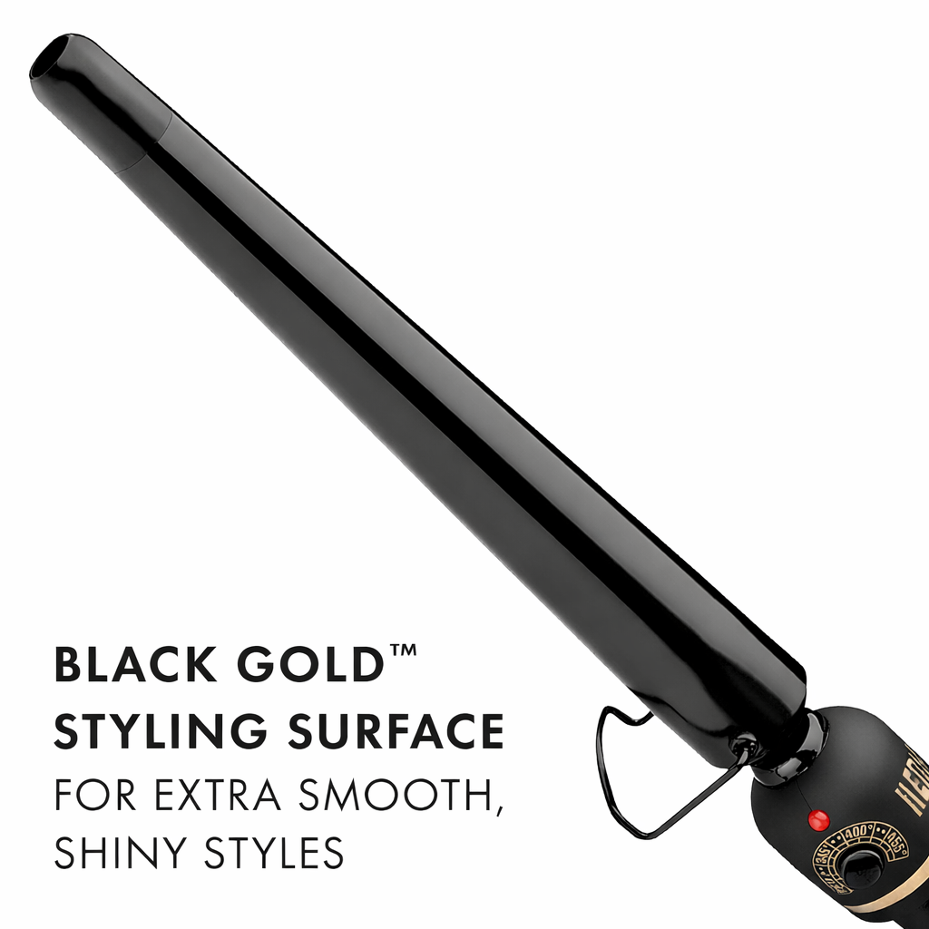 Ferro Cónico XL Black Gold | Hot Tools - Con Caja
