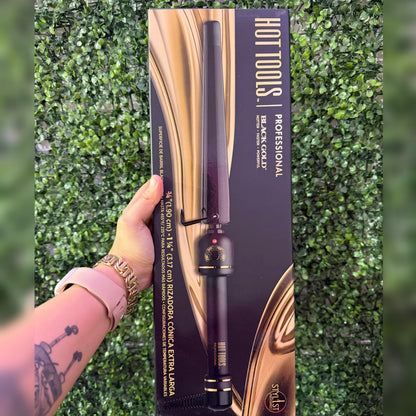 Ferro Cónico XL Black Gold | Hot Tools - Con Caja