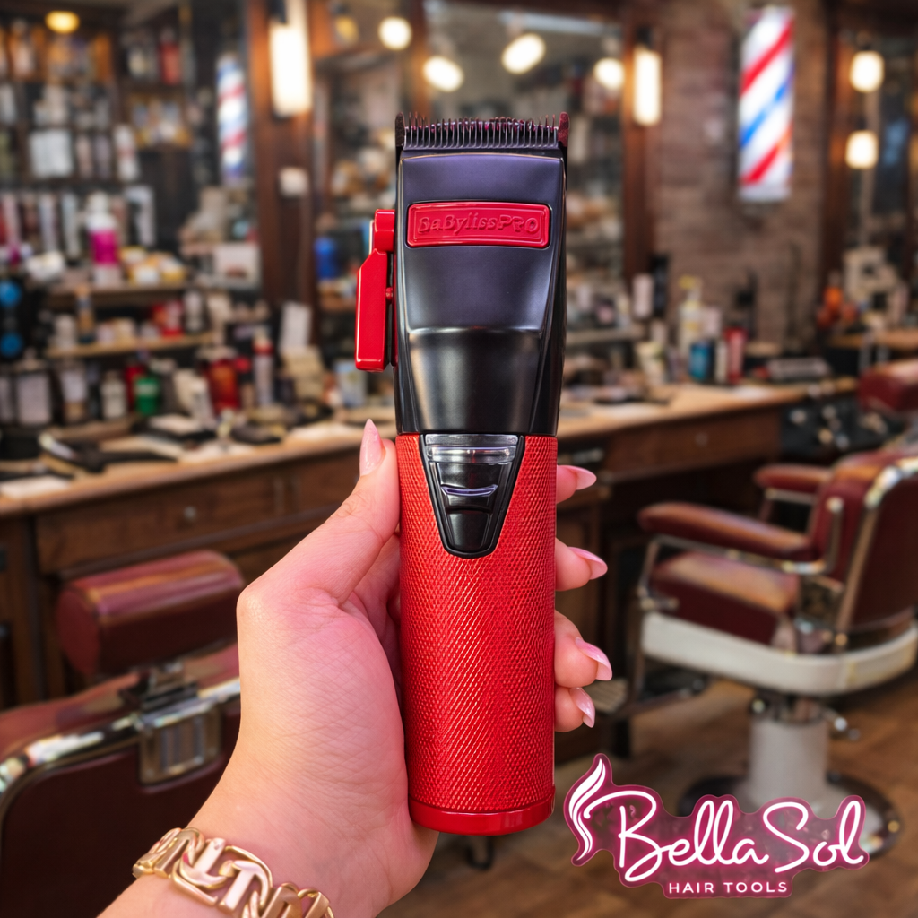 Clipper Inalámbrica FX Roja/Negro | BaBylissPRO - Sin Caja