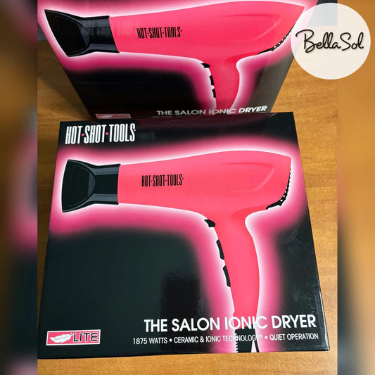 Secadora Rosa C/Difusor | Hot Shot Tools - Con Caja
