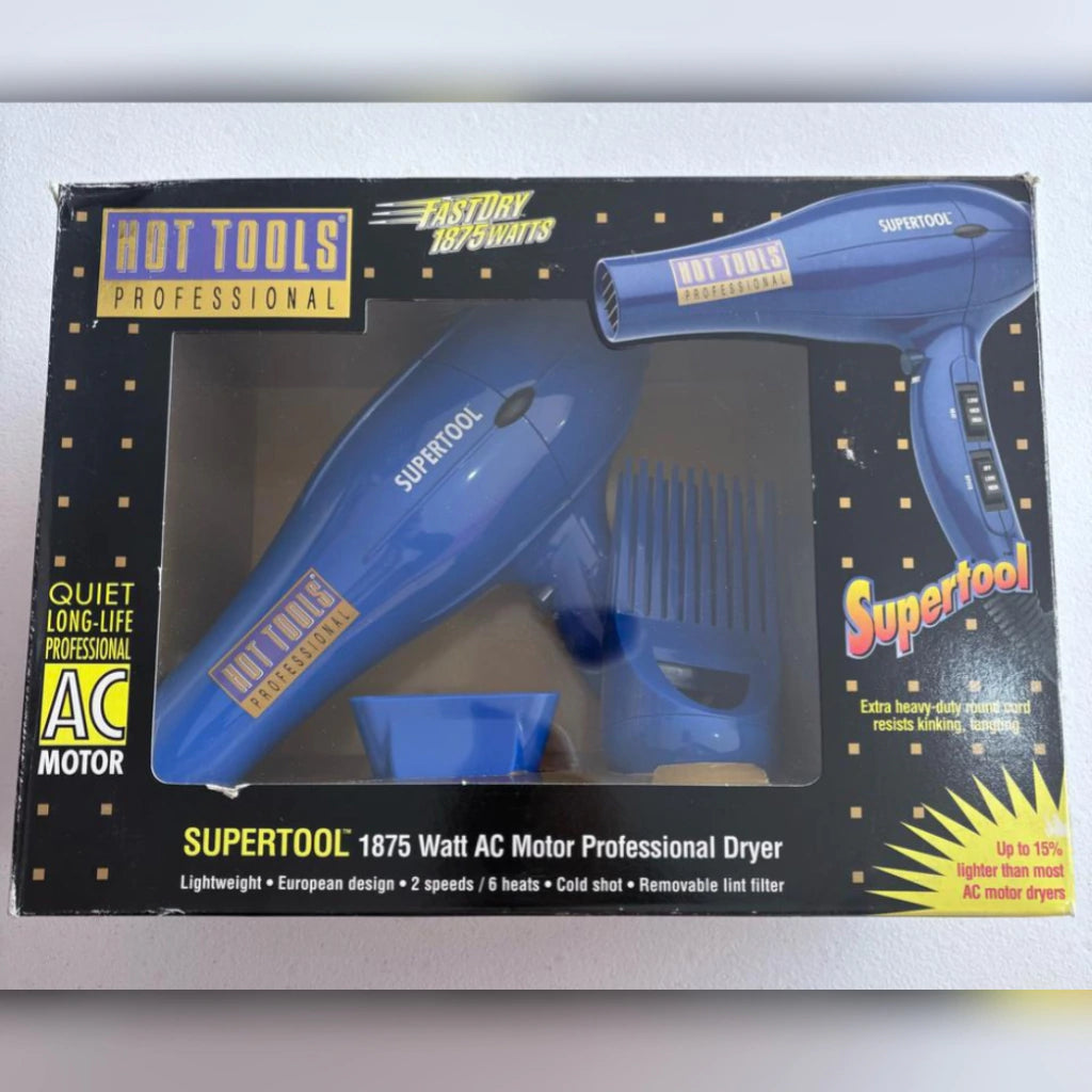 Secadora Azul Vintage | Hot Tools Professional - Con Caja