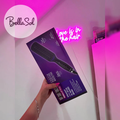 Cepillo Termico Alaciador Y Estilizador Xl | Hot Shot Tools - Con Caja