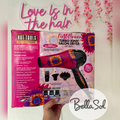 Secadora Fire Flower | Hot Tools Beauty Skins - Con Caja