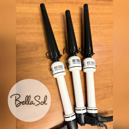 Ferro Cónico Extra Long 3/4¨ - 1 1/4¨ | Hot Tools Professional - Sin Caja