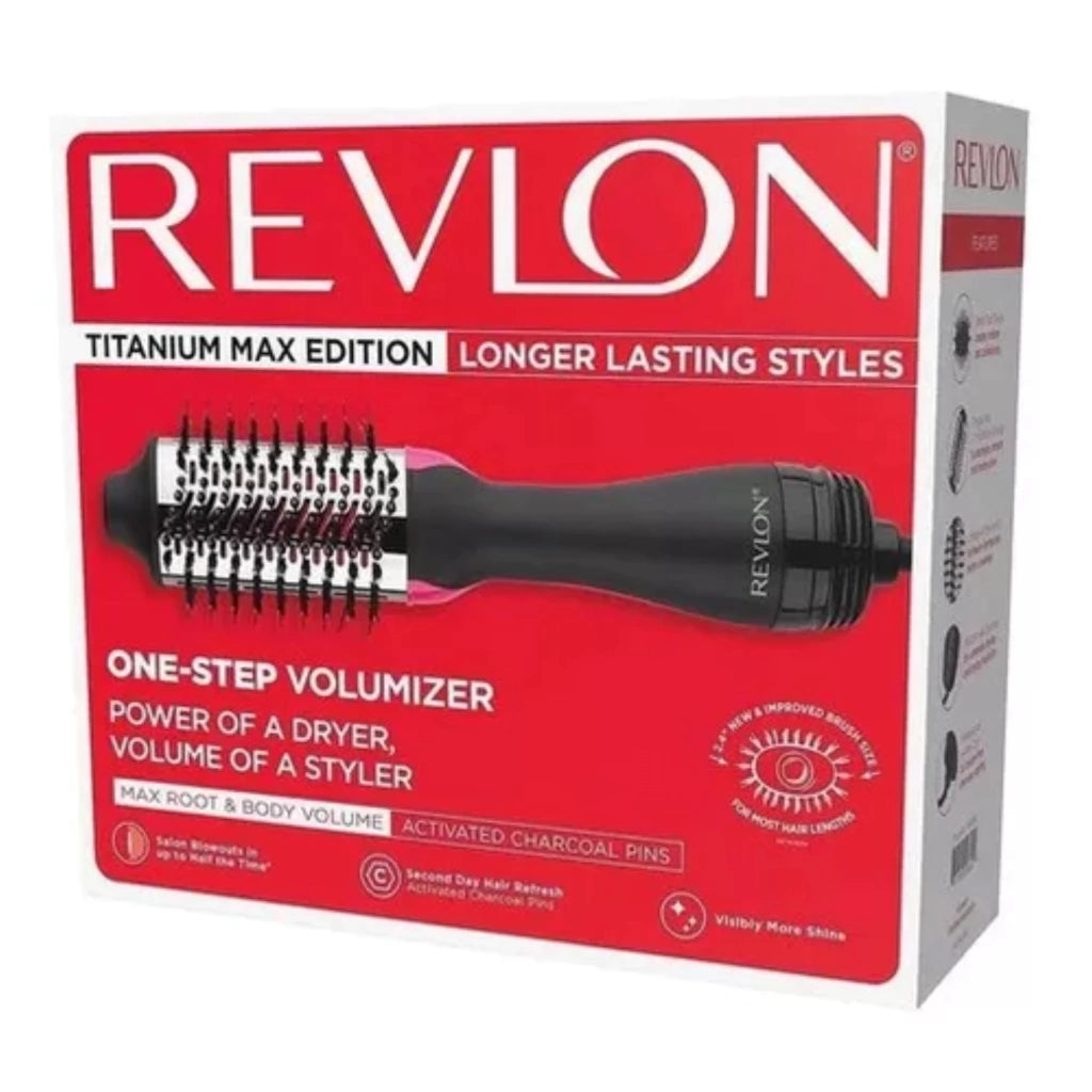 Cepillo Secador Titatium - Revlon - Con Caja