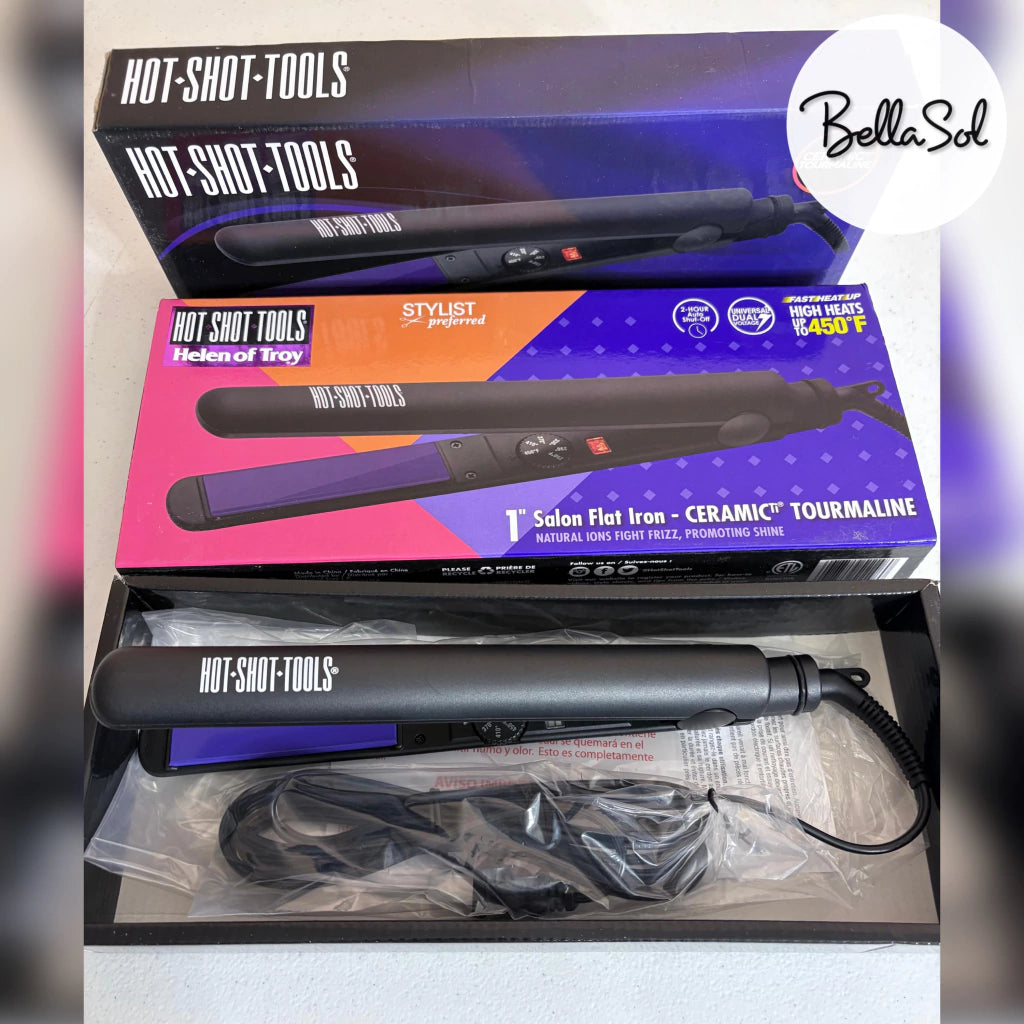 Plancha Ceramic Tourmaline | Hot Shot Tools - Con Caja