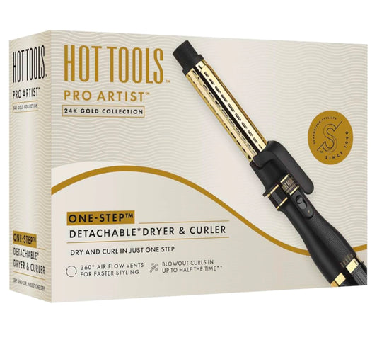 Cepillo Detachable Dryer & Curler Hot Tools - Con Caja