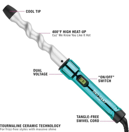 Ferro Expiral 1" | Bed Head - Sin Caja