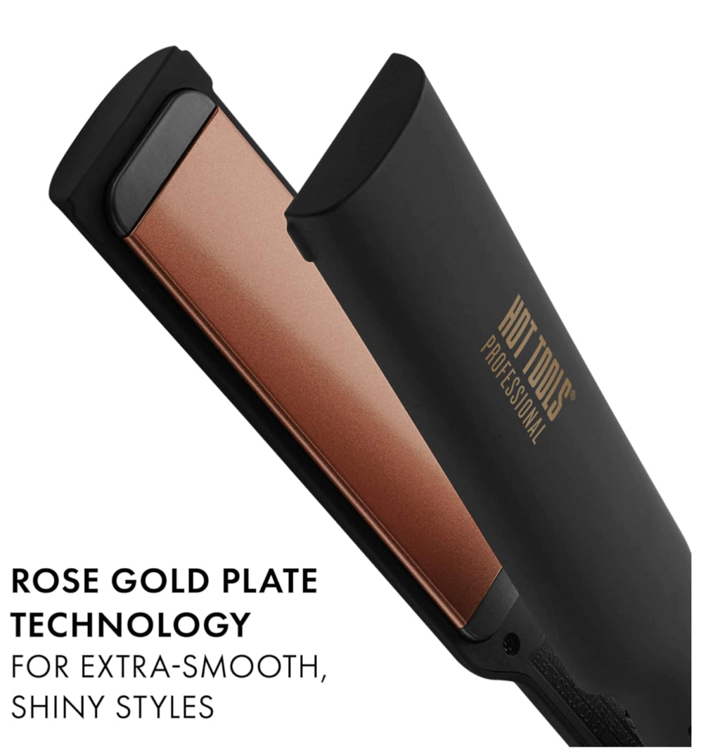 Plancha Oro Rosa 1 1/2" | Hot Tools Professional - Sin Caja